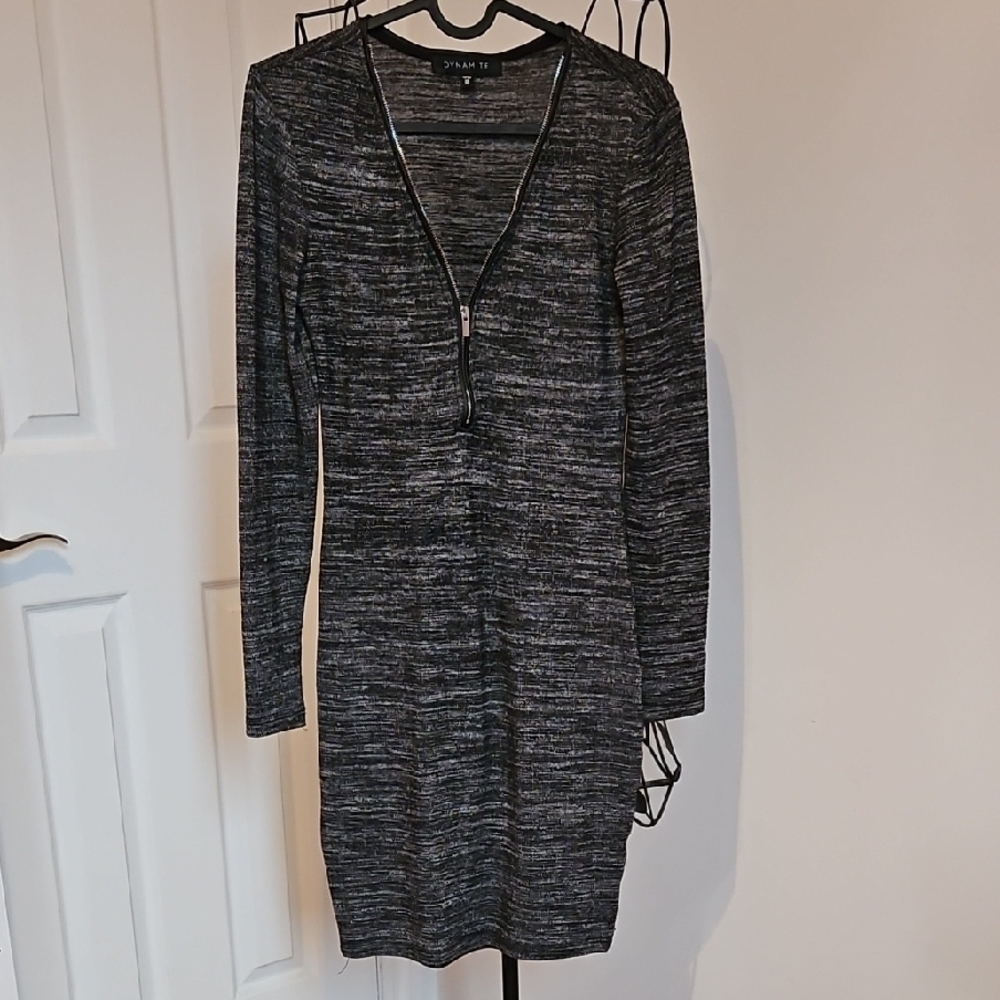 Black and‎ Gray Women's Dress